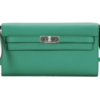 Hermès Kelly To Go Wallet Vert Jade Epsom PHW