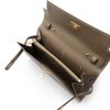 Hermès Kelly To Go Wallet Etoupe Evercolor GHW