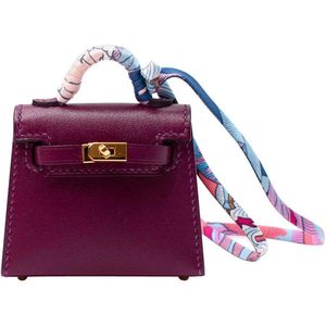 Брелок для сумки Hermès Kelly Twilly Anemone