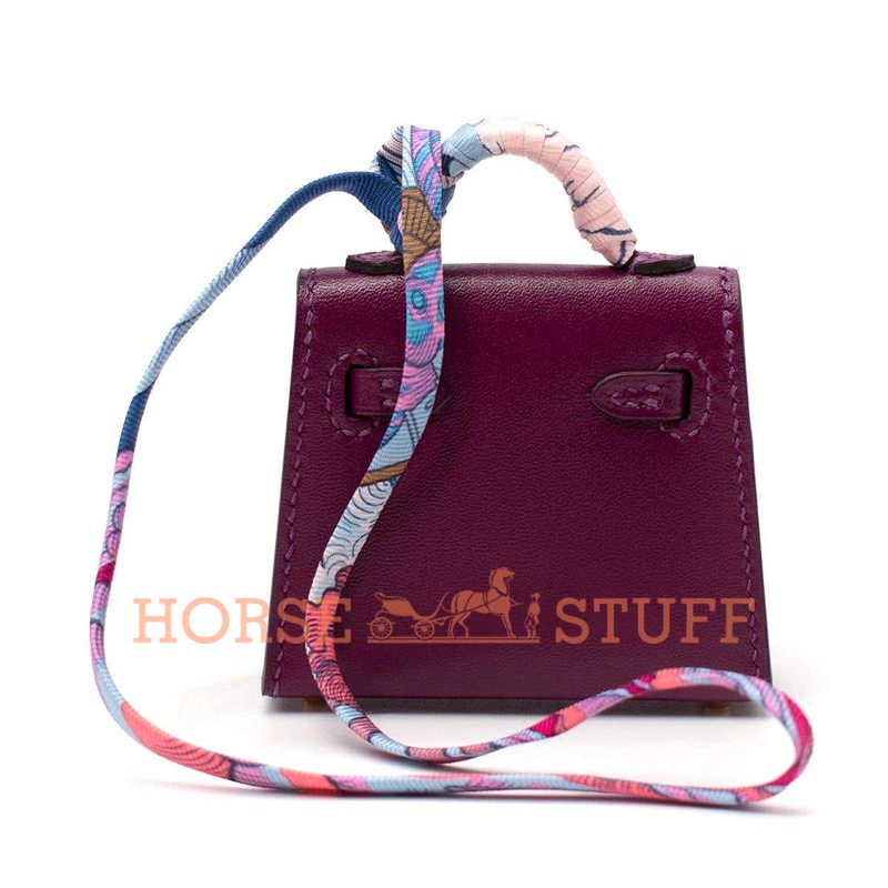 Брелок для сумки Hermès Kelly Twilly Anemone