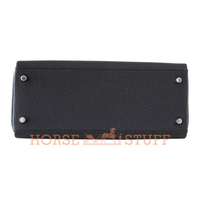 Hermès Kelly Retourne 28 Black Togo PHW