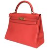 Hermès Kelly Retourne 28 Capucine Togo GHW