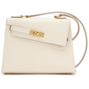 Hermès Limited Edition Kelly en Desordre Sellier 20 Craie Epsom GHW