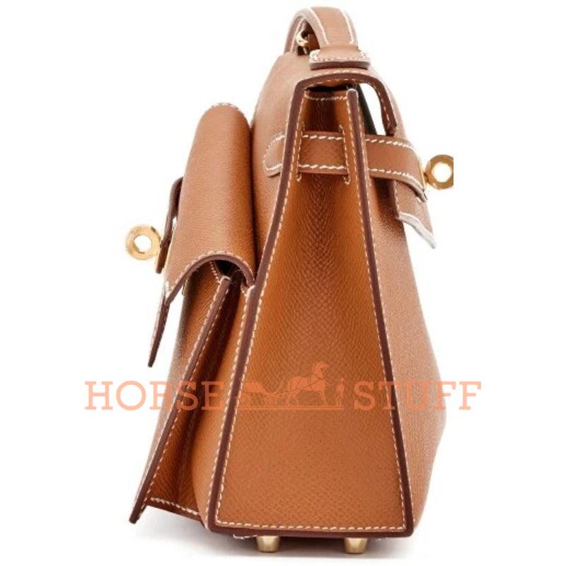 Hermès Limited Edition Kelly en Desordre Sellier 20 Gold Epsom GHW