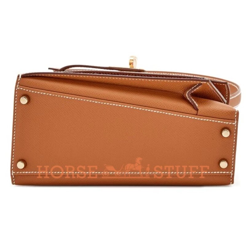 Hermès Limited Edition Kelly en Desordre Sellier 20 Gold Epsom GHW