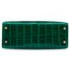 Hermès Kelly Sellier 25 Vert Emerald Lisse Crocodile Alligator GHW