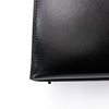 Hermès Kelly Sellier 25 Black Box Calf PHW
