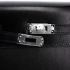 Hermès Kelly Sellier 25 Black Box Calf PHW