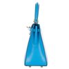 Hermès Kelly Sellier 25 Blue Frida Chèvre GHW