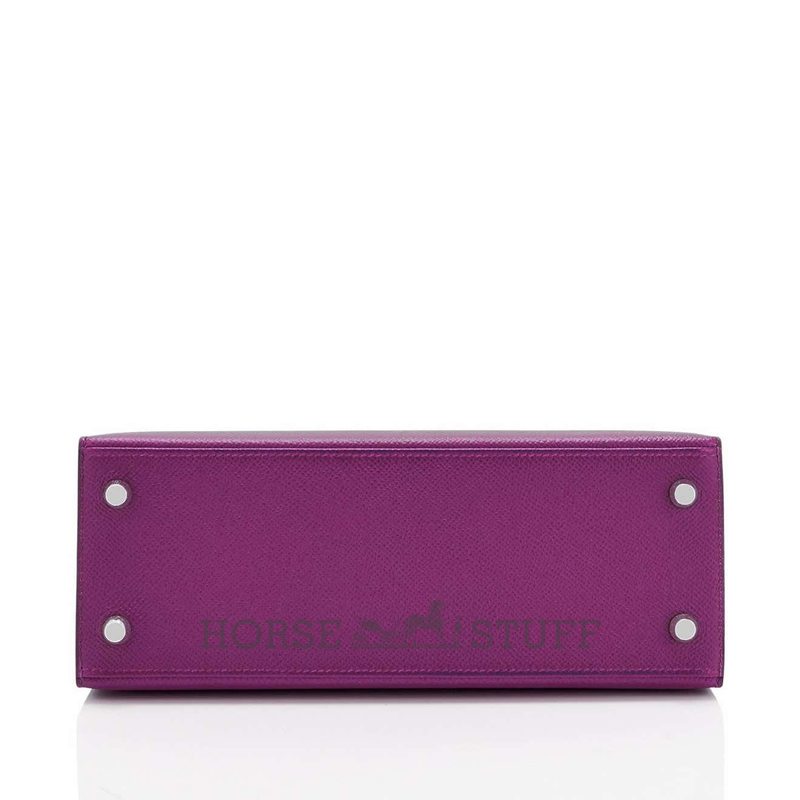Hermès Kelly Sellier 25 Anemone Epsom PHW