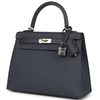 Hermès Kelly Sellier 25 Etain Epsom Electrum HW