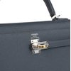 Hermès Kelly Sellier 25 Etain Epsom Electrum HW