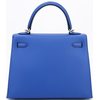 Hermès Kelly Sellier 25 Blue France Epsom PHW