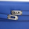 Hermès Kelly Sellier 25 Blue France Epsom PHW