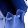 Hermès Kelly Sellier 25 Blue France Epsom PHW
