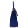 Hermès Kelly Sellier 25 Blue Sapphire Epsom GHW