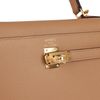 Hermès Kelly Sellier 25 Chai Epsom GHW