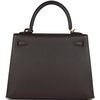 Hermès Kelly Sellier 25 Ebene Epsom GHW