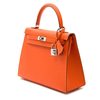 Hermès Kelly Sellier 25 Feu Epsom PHW