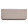 Hermès Kelly Sellier 25 Gris Asphalt Epsom GHW