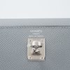 Hermes Kelly Sellier 25 Gris Pantin Epsom PHW