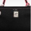 Hermès Kelly Sellier 25 Special Order HSS Black / Rose Azalee Epsom BPHW