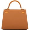 Hermès Kelly Sellier 25 Special Order HSS Gold / Apricot Epsom GHW