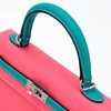 Hermes Kelly Sellier 25 Special Order HSS Rose Azalee / Blue Paon Epsom BPHW