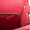 Hermès Kelly Sellier 25 Special Order HSS Rose Azalee / Craie Epsom BGHW