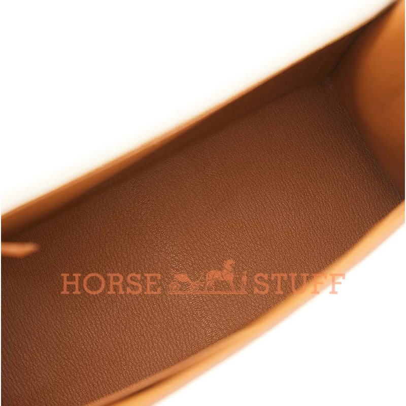 Hermès Kelly Sellier 25 Special Order HSS Verso Nata / Gold Epsom BGHW