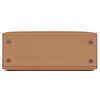 Hermès Kelly Sellier 25 Limited Edition Tricolor Chai / Lime / Mauve Sylvestre Epsom PHW