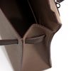 Hermès Kelly Sellier Mini II Limited Edition Tricolor Etoupe / Ebene / Black Epsom PHW