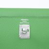 Hermès Kelly Sellier 25 Limited Edition Tricolor Vert Yucca / Vert Fizz / Etoupe Epsom PHW