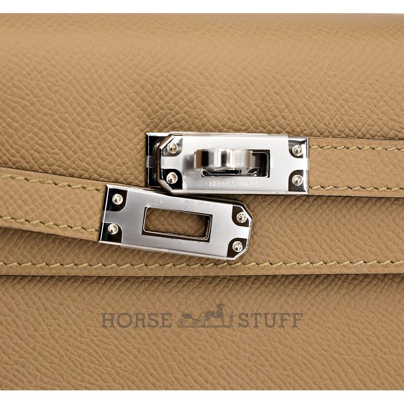 Hermes Kelly Sellier 25 Poussiere Epsom PHW
