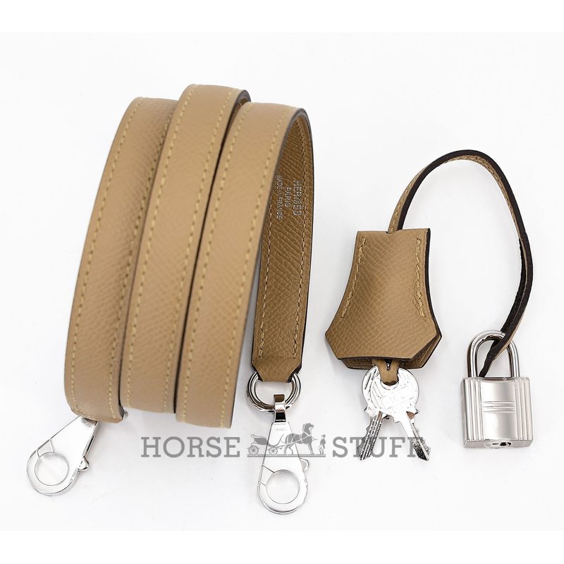 Hermes Kelly Sellier 25 Poussiere Epsom PHW
