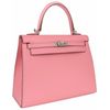 Hermès Kelly Sellier 25 Rose Confetti Epsom PHW