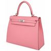 Hermès Kelly Sellier 25 Rose Confetti Epsom PHW