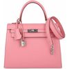 Hermès Kelly Sellier 25 Rose Confetti Epsom PHW