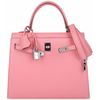 Hermès Kelly Sellier 25 Rose Confetti Epsom PHW