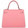 Hermès Kelly Sellier 25 Rose Confetti Epsom PHW