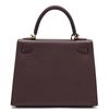 Hermès Kelly Sellier 25 Rouge Sellier Epsom GHW