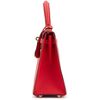 Hermès Kelly Sellier 25 Rouge Tomate Epsom GHW