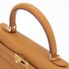 Hermès Kelly Sellier 25 Sesame Epsom GHW