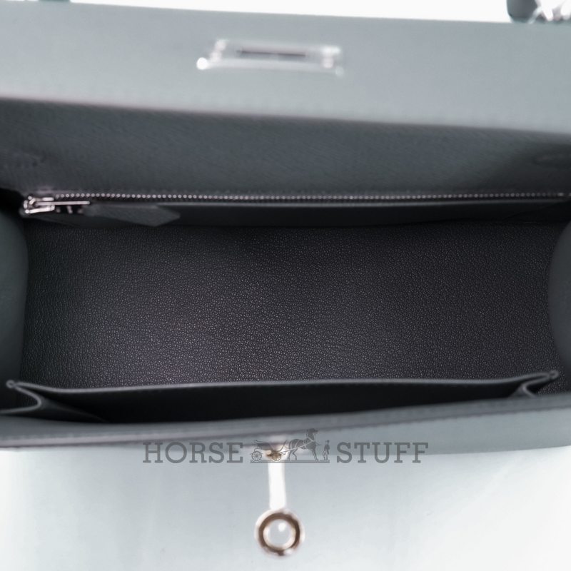 Hermes Kelly Sellier 25 Vert Amande Epsom Electrum HW