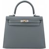 Hermes Kelly Sellier 25 Vert Amande Epsom Electrum HW
