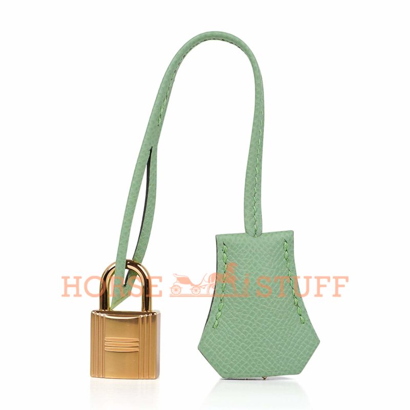 Hermès Kelly Sellier 25 Vert Criquet Epsom GHW