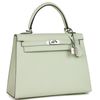 Hermès Kelly Sellier 25 Vert Fizz Epsom PHW