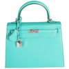 Hermès Kelly Sellier 25 Vert Verone Epsom PHW