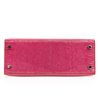 Hermès Kelly Sellier 25 Fuchsia Shiny Niloticus Lizard PHW
