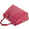 Hermès Kelly Sellier 25 Fuchsia Shiny Niloticus Lizard PHW